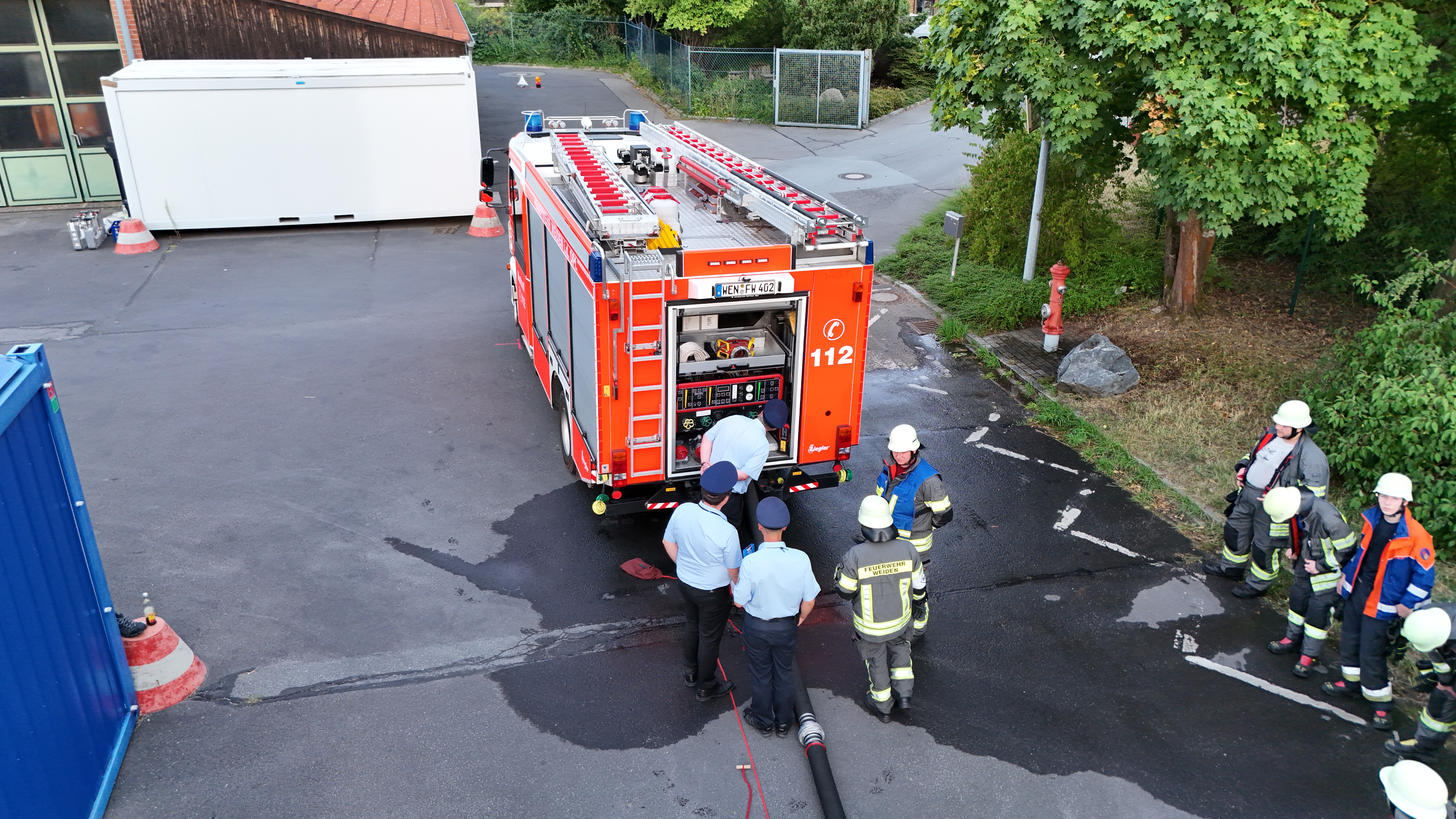 Leistungsprüfung „Die Gruppe im Löscheinsatz“ – Variante 1 erfolgreich abgelegt – Bild 4