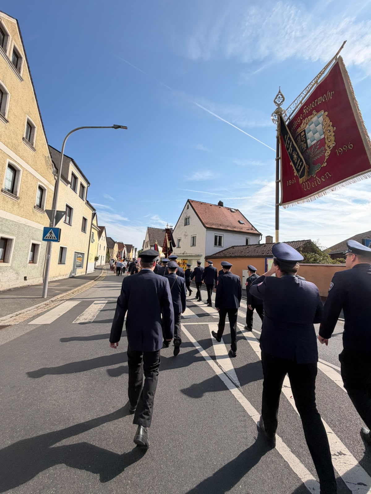 Zum Vergrößern klicken Zu Gast bei unseren Patenfeuerwehren in Schirmitz und Mantel – Bild 5