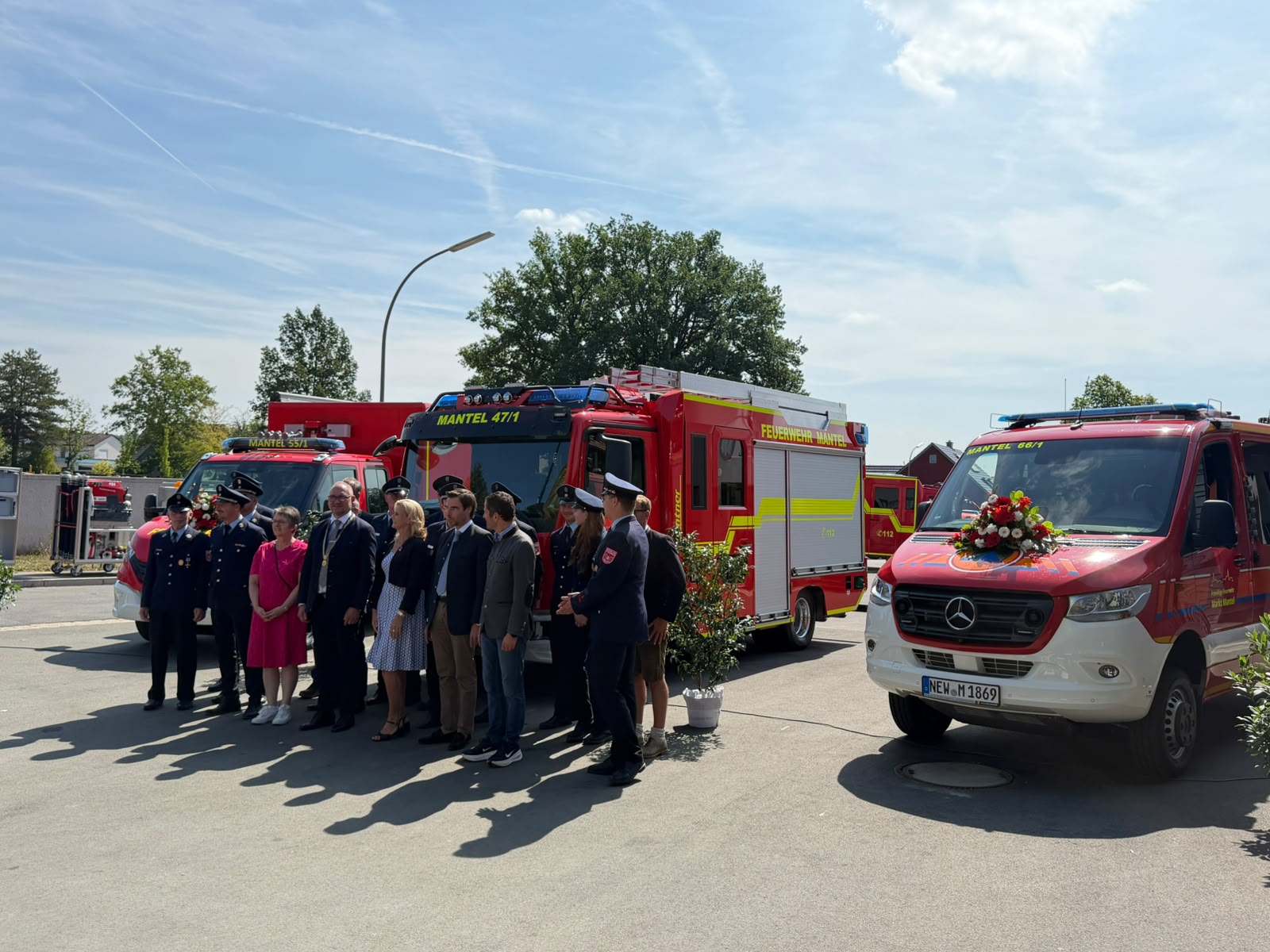 Zum Vergrößern klicken Zu Gast bei unseren Patenfeuerwehren in Schirmitz und Mantel – Bild 9