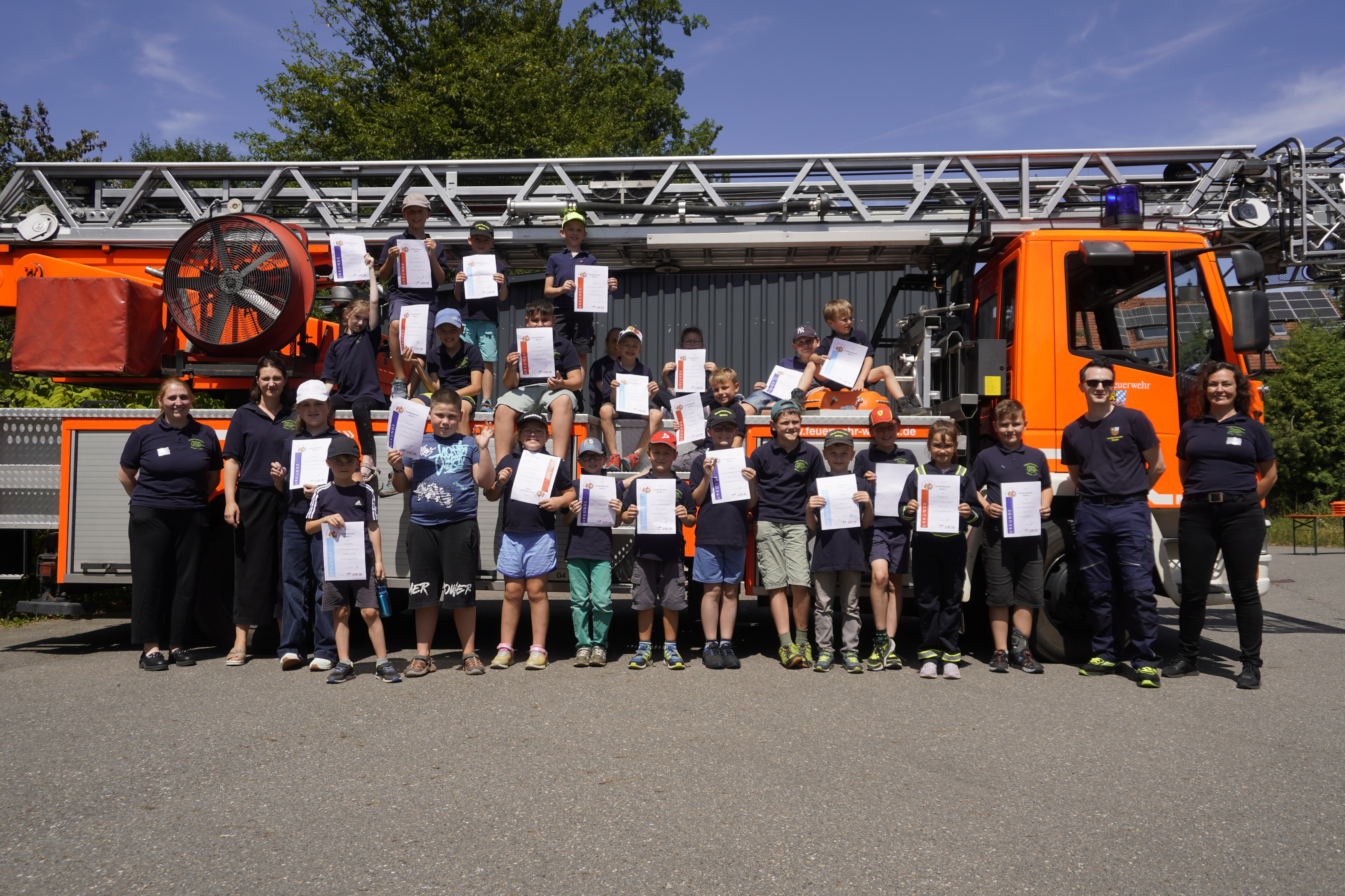 Zum Vergrößern klicken Kinderfeuerwehr Weiden