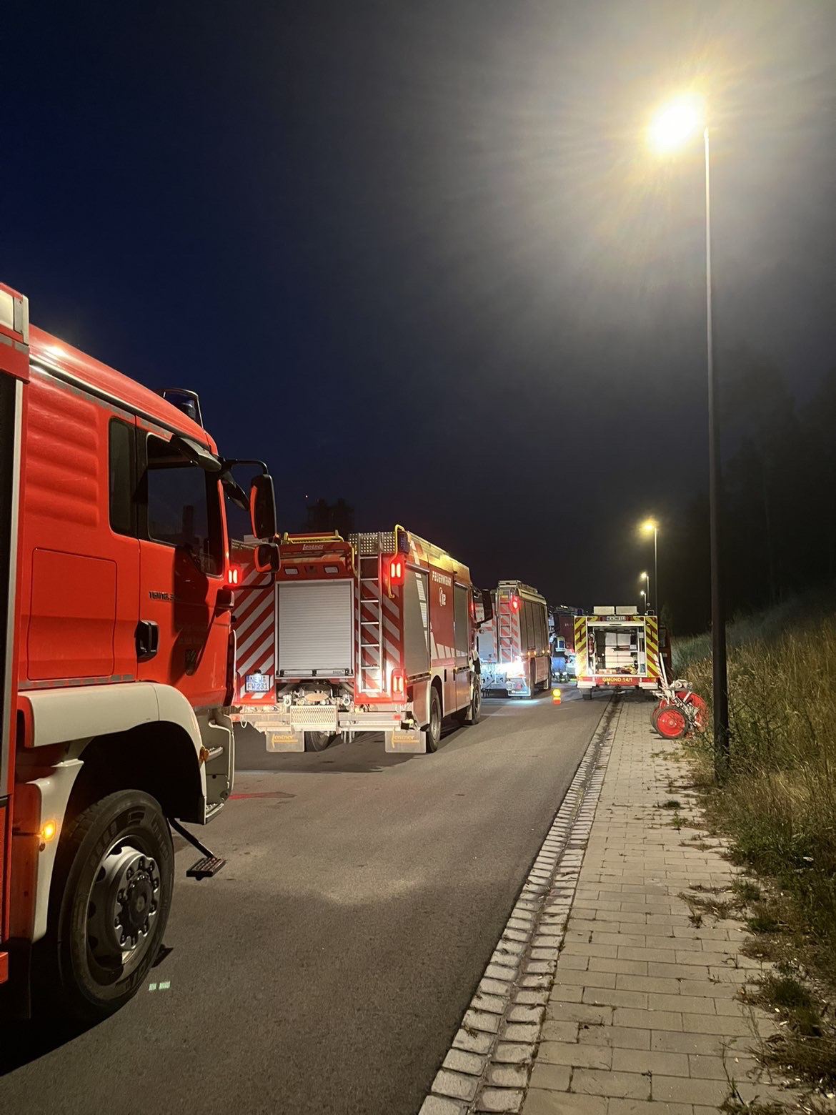 Zum Vergrößern klicken Zwei Waldbrandeinsätze in einer Nacht – Bild 5