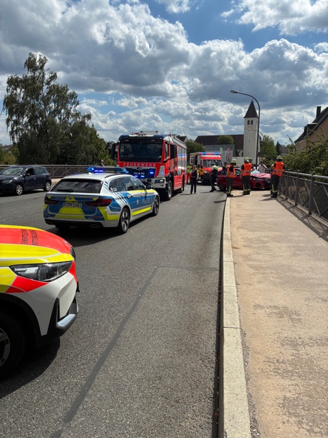 Verkehrsunfall im Stadtgebiet – Bild 1