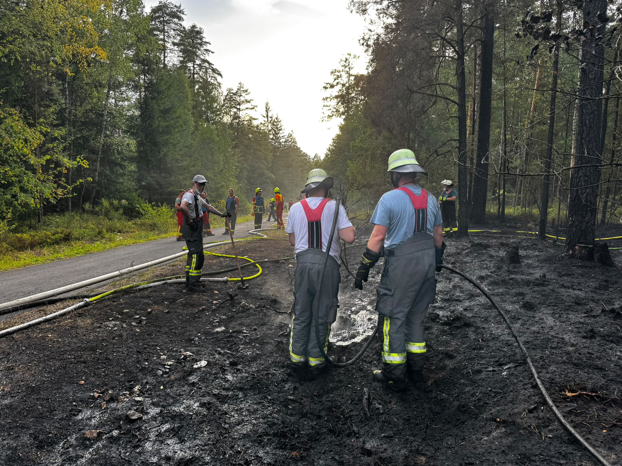 Waldbrand im Mantler Forst – Bild 4