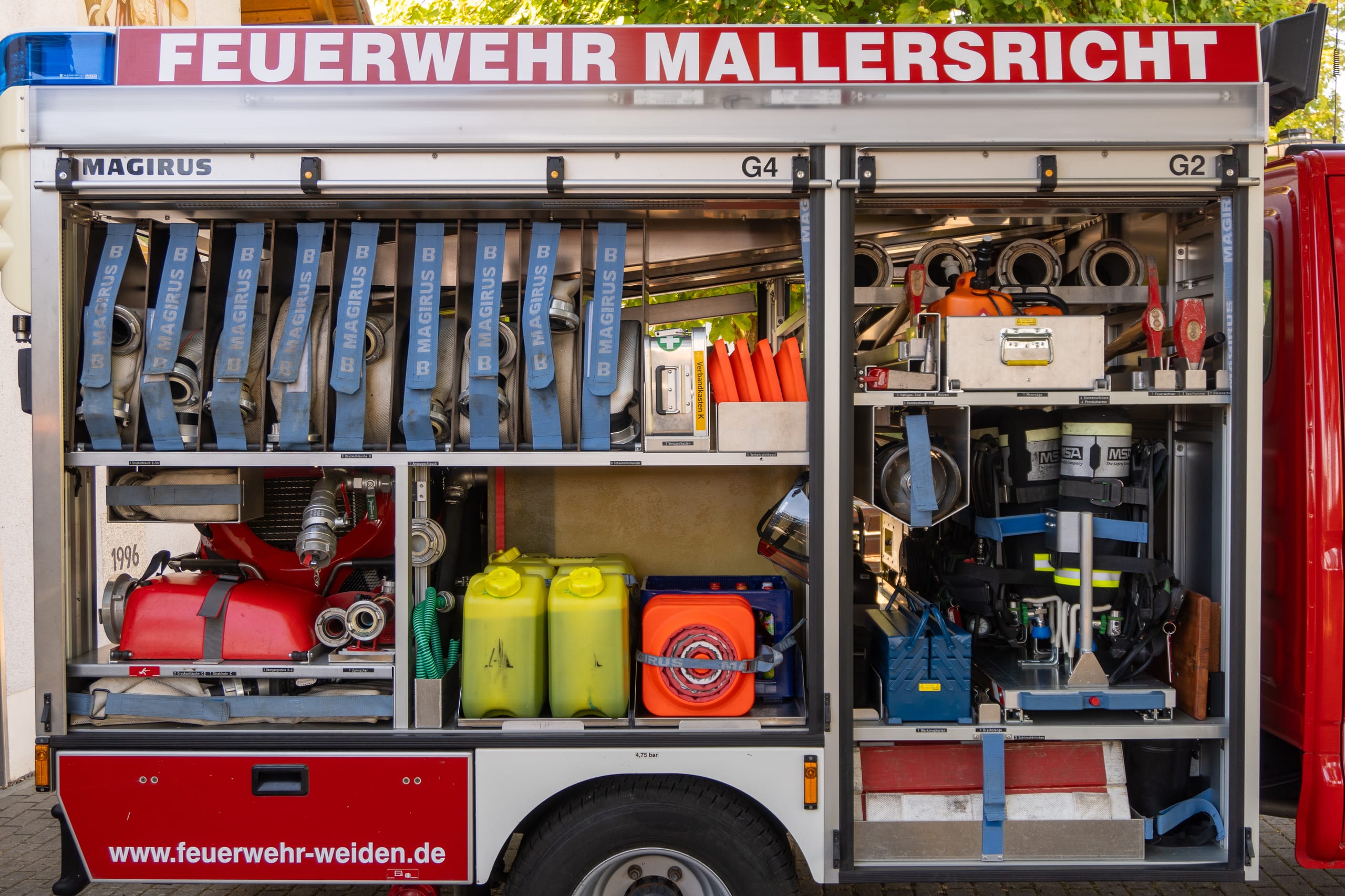 Geräteräume 2 und 4